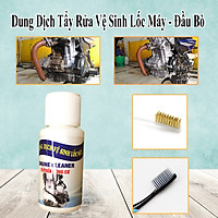 50ML - Chai Tẩy Rửa Cực Mạnh Đầu Bò Bị Ố Vàng Dầu Mỡ - Tặng 1 bàn chải sợi đồng + 1 bàn chải BOSSI