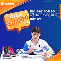 HCM Evoucher - Giảm 50k Combo Vệ sinh Giày & dịch vụ dán đế giày / bảo vệ giày / .... bất kì tại Extrim