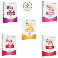 Sách - Combo Bí quyết chinh phục điểm cao Toán Văn Anh lớp 10 tập 1 2 ( 5 cuốn )