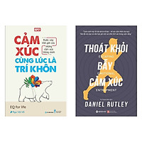 Combo Sách Kỹ Năng Sống Hay: Thoát Khỏi Bẫy Cảm Xúc + Cảm Xúc Cùng Lúc Là Trí Khôn - (Sách Tư Duy, Sách Bán Chạy / Tặng Kèm Postcard Greenlife)