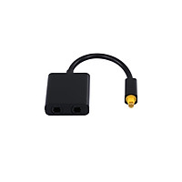 Bộ Chuyển Đổi Âm Thanh Cáp Quang Toslink Mini 1 Sang 2 Female SPDIF