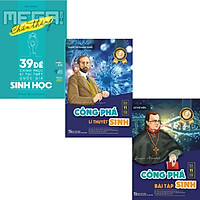Combo Luyện Thi Thpt Quốc Gia Môn Sinh : Công Phá Sinh 10-11-12 (Lý Thuyết + Bài Tập) Và Mega Luyện Đề Sinh 2019