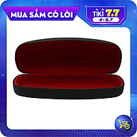HỘP ĐỰNG GỌNG KÍNH CẬN NHỰA DA ĐEN