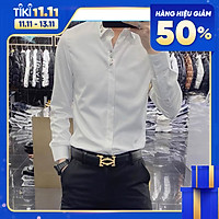 Áo Sơ Mi Nam lụa trơn cao cấp Thương Hiệu Chandi, xu hướng mới nhất năm 2021 mẫu NT25