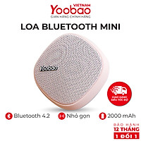 Loa Bluetooth mini Yoobao M1 - Dung lượng 2000mAh - Công suất 3W - Hàng chính hãng