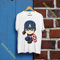 Áo Thun Captain America - Áo Thun Marvel cực chất - cực rẻ - CTA-001