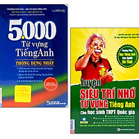 Bộ Sách Làm Chủ 5000 Từ Vựng Tiếng Anh Cho Học Sinh THPT (Bộ 2 Cuốn) (tặng sổ tay mini dễ