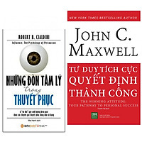 Combo 2 Cuốn Sách Hay : Tư Duy Tích Cực Quyết Định Thành Công + Những Đòn Tâm Lý Trong Th