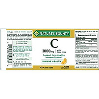 Viên Uống Nature's Bounty Vitamin C Với Chiết Xuất Quả Tầm Xuân 1000mg (100 Viên)