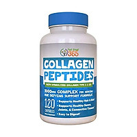 Hydrolyzed Collagen Peptides Powder Capsules (Type I &III) by Feel Great 365 | Unflavored Collagen Protein | Wheat Free, Keto & Paleo Friendly | Best Collagen Powder Supplement for Hair, Skin and Gut