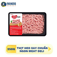 Thịt heo xay chuẩn ngon Meat Deli - 400G/Khay