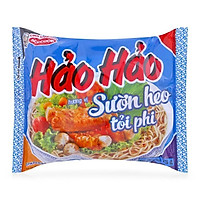 Thùng Mì Gói Hảo Hảo Hương Vị Sườn Heo Tỏi Phi (30 Gói x 73g)