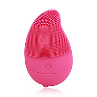 Electric Face Cleansing Brush Face Cleansing Brush Effective Silica Gel 2 Colors Pore Deep