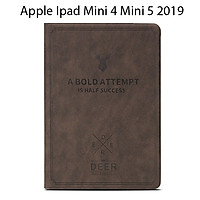 Bao Da Cover Dành Cho Apple Ipad Mini 4 Mini 5 2019 Vân Da Tuần Lộc