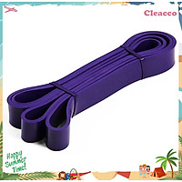 Dây kháng lực tập gym cao su tự nhiên, mức lực kéo phân theo từng màu, tiện lợi mang theo bất cứ đâu Cleacco