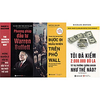 Combo Đầu Tư Thành Công ( Phương Pháp Đầu Tư Warren Buffett + Bước Đi Ngẫu Nhiên Trên Phố
