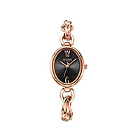 Đồng Hồ Nữ Julius Hàn Quốc Dây Thép JA-1258D (M.Đen)