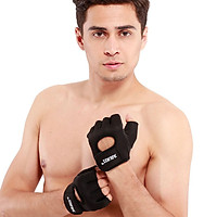 Bộ đôi găng tay nửa ngón tập gym, thể thao Aolikes AL1678 (1 đôi)