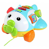 Máy bay đồ chơi thả hình khối có nhạc kết hợp xe kéo chobes Winfun 1505 - phát triển trí tuệ tư duy Logic