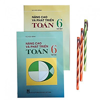 Combo Nâng cao và phát triển Toán lớp 6 + 3 bút bi dài