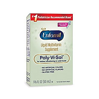 Enfamil D-Vi-Sol Vitamin D Supplement Drops for Infants 50 mL Dropper Bottle (Packaging May Vary)