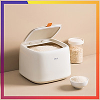 Thùng đựng gạo 10kg - Thùng đựng gạo thông minh chống nước, chống ẩm mốc. Thùng gạo thiết kế hiện đại giúp gian bếp gọn gàng và bắt mắt
