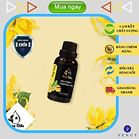 Tinh Dầu Ngọc Lan Tây Vina Oils 10ml - Ylang Ylang Essential oil 10ml - Chiết Xuất Từ Hoa - Hương Thơm Nồng Nàn Đầy Cuốn Hút, Có Tác Dụng Kích Thích Cảm Giác Yêu, Mang Đến Sự Thăng Hoa Trong Từng Cung Bậc Cảm Xúc