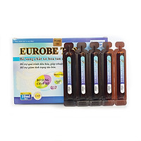Siro EUROBE TEX Bổ sung chất xơ hòa tan, hỗ trợ tiêu hóa, giúp nhuận tràng, giảm tình trạng táo bón - Hộp 20 ống x10ml