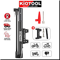 Bơm xe đạp gắn treo xe Kiotool chắc chắn nhỏ gọn cơ động kèm đủ phụ kiện