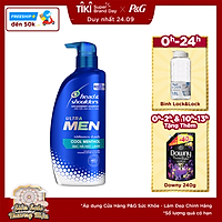 Dầu gội Head & Shoulders Men Bạc Hà mát lạnh 850ml