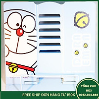 Giá Kẹp Sách, Đỡ Sách, Đọc Sách Chống Cận Thị Cho Bé - Doraemon Xanh - Free Ship Toàn Quốc