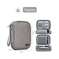 Túi Baona đựng Ổ cứng, sạc cáp, tai nghe thẻ nhớ phom mềm, size bé C001 C003