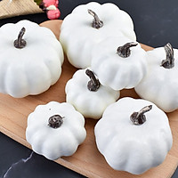 Artificial Pumpkins Creative Lifelike Simulation Artificial Pumpkins 12 Pcs Festive Wedding Halloween Party Home Decoration
