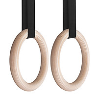 Vòng xà Gymnastic Rings gỗ Bạch Dương