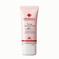 Kem chống nắng Cell Fusion C Toning Sunscream 100 tâng tone da.