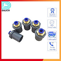 Bộ chuyển đổi từ ống PVC phi 27 hoặc 21 sang đầu nối nhanh 8li-
