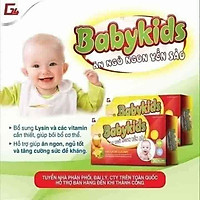 Ăn ngủ ngon yến sào Babykids BABY KIDS