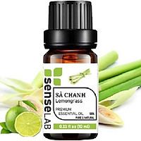 Tinh dầu Sả Chanh SenseLab - Tinh dầu thiên nhiên nguyên chất - Nhập khẩu từ Ấn Độ 10ml