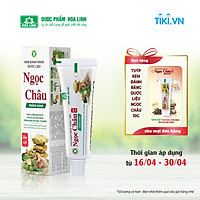 Kem đánh răng dược liệu Ngọc Châu trắng sáng 20g
