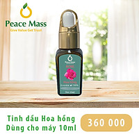 Tinh dầu hoa hồng Peace Mass dùng cho máy khuêch tán 10ml