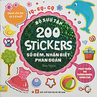 NDB - Bộ sưu tập 200 sticker số đếm , nhận biết, phán đoán