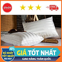 Bộ 2 Ruột Gối Nằm Cao Cấp - Tiêu Chuẩn Cho Resort 3-4* - Gòn Polyester Êm Phồng - Vải Cotton Mát Mịn 