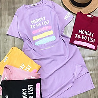 Váy Suông Nữ Thun Cotton Thái Cao Cấp - Đầm Suông Thun Thái (FORM DƯỚI 70kg)