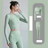 Set bộ quần áo tập gym yoga tay dài 3D nâng mông tôn dáng LM02