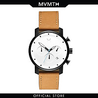 Đồng hồ Nam MVMT dây da 40mm - Chrono 40 D-MC02-WBTL