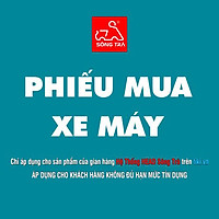 PHIẾU MUA XE MÁY HONDA SÔNG TRÀ