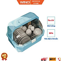 Máy Tiệt Trùng bát đĩa, bình sữa bằng tia UV Chính hãng Winci, Win-K2, Hàng Chính Hãng.