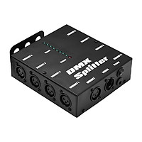 DMX512 Optical Signal Amplifier Spliter Distributor 1 Direct Input & Output 8 Independent Outputs for Light Controller
