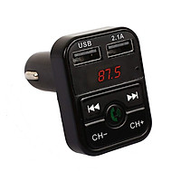 Bộ Thu Bluetooth Tích Hợp Máy Nghe Nhạc Mp3 Kèm 2 Cổng USB Cho Ô Tô