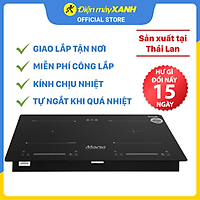 Bếp đôi điện từ Sunhouse Mama MMB9201DIH - Hàng Chính Hãng